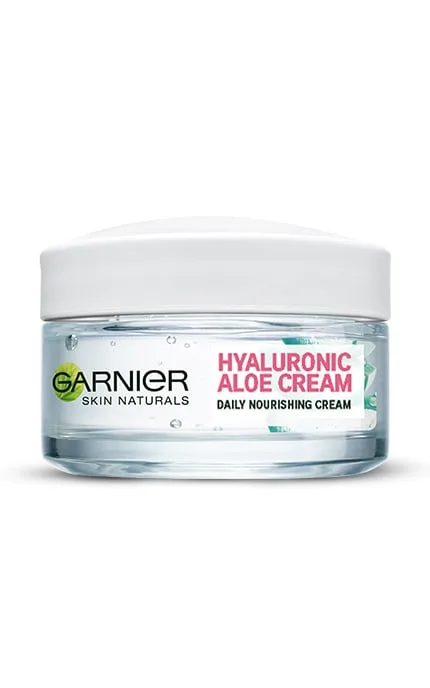 Алое-крем для обличчя гіалуроновий Garnier Skin Naturals зволожуючий 50 мл