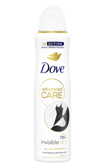 Антиперспірант аерозоль Dove Invisible Dry 48h 150 мл