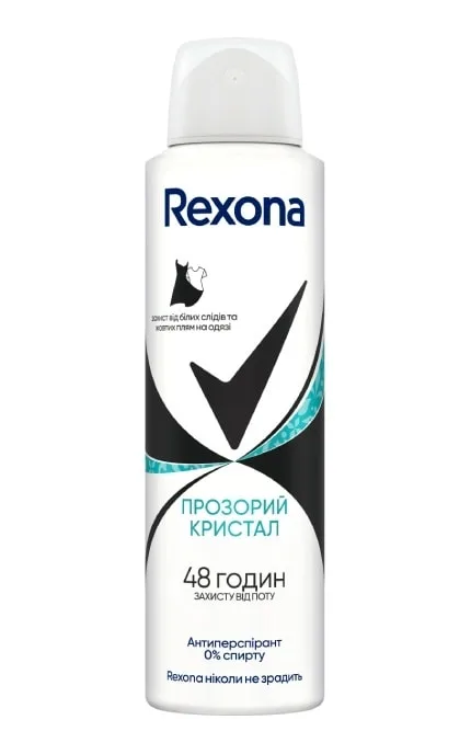 Антиперспірант аерозоль Rexona Invisible aqua 150 мл