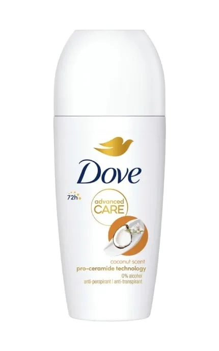 Антиперспірант-кульковий Dove Кокос 72 години 50 мл