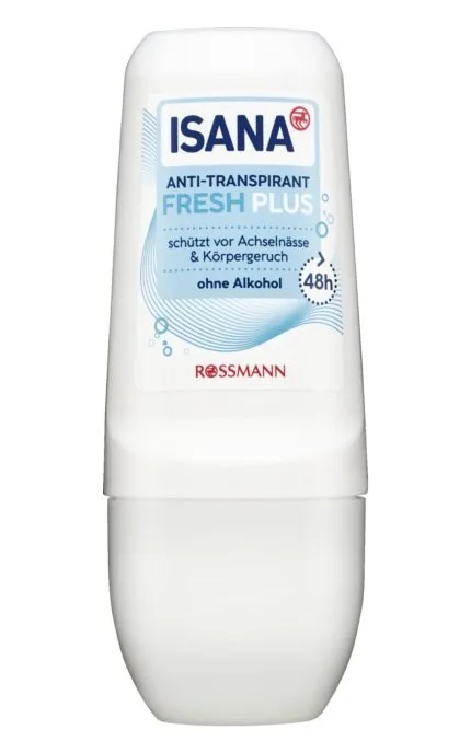 Антиперспірант кульковий Isana Fresh Plus 50 мл