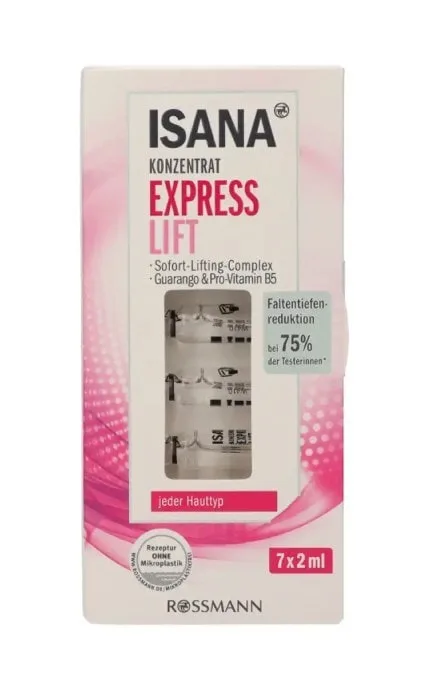 Ампули для обличчя Isana Express Lift 7 шт