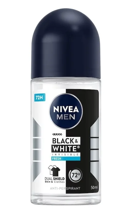 Дезодорант Nivea Men Fresh Невидимий Чорне та біле 150 мл (85974)