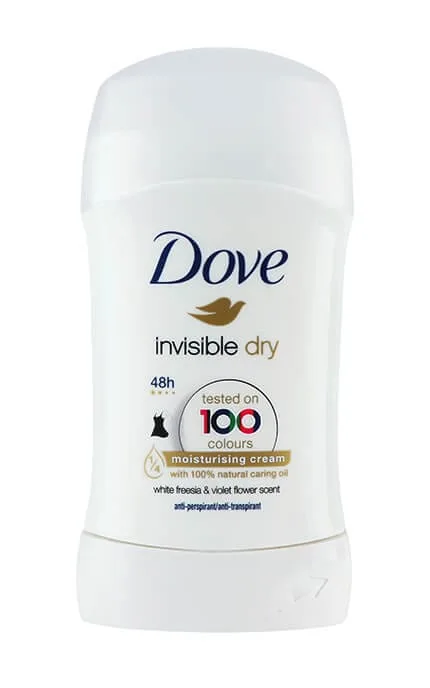 Антиперспірант-олівець для тіла Dove Невидимий 40 мл