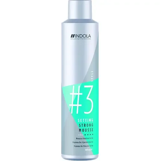 Мус для волосся Strong Mousse Indola Innova Strong Mousse, ультра сильна фіксація, 300 мл (2706382)