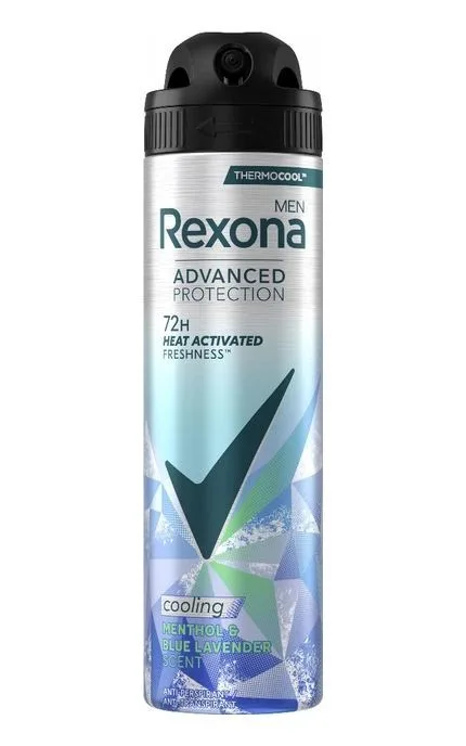 Антиперспірант-спрей Rexona Men Cooling Menthol & Blue Lavender 150 млПРЕЙ ЧОЛ MENTHOL&LAVAND
