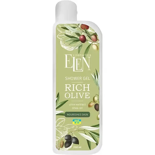 Гель для душу Elen Cosmetics Rich Olive 250 мл