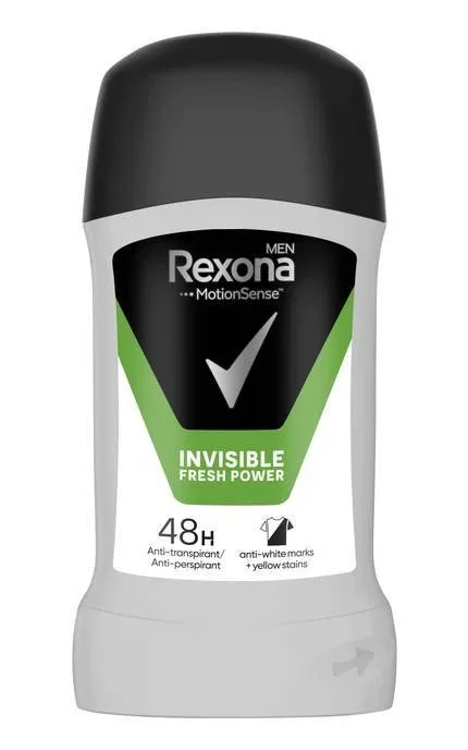 Антиперспірант-стік Rexona MEN Невидима свіжість 50 мл
