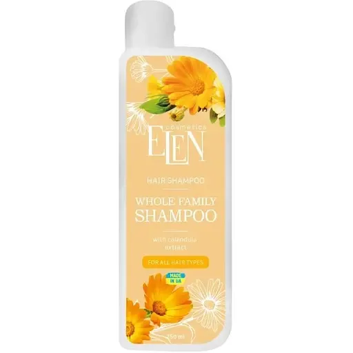 Шампунь для всієї родини Elen Cosmetics Календула для всіх типів волосся 250 мл