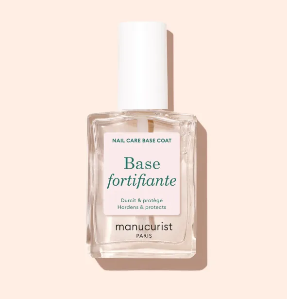 База для нігтів зміцнювальна Manucurist BASE FORTIFIANTE ідеально міцні та здорові нігті за тиждень 15 мл