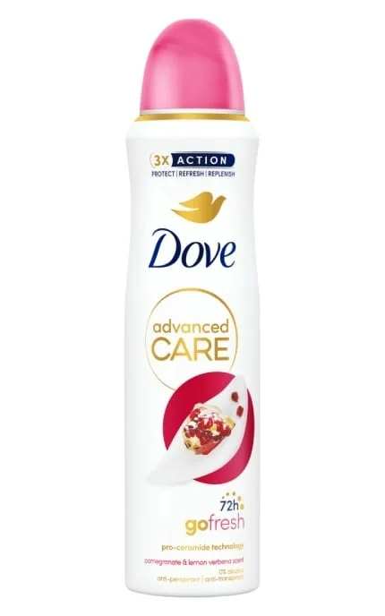 Антиперспірант спрей Dove Go fresh Pomegranate&Lemon Verbena Scent 150 мл