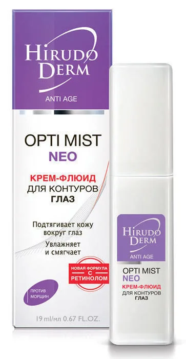 Крем-флюід Hirudo Derm для контура навколо очей Opti-Mist 19 мл