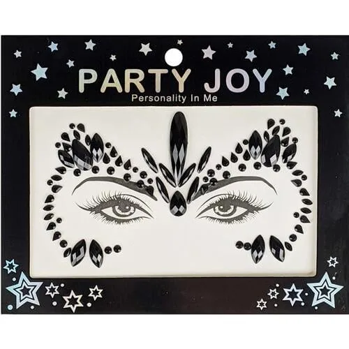 Наклейки Face jewelry Seta Decor (24-10BLK)