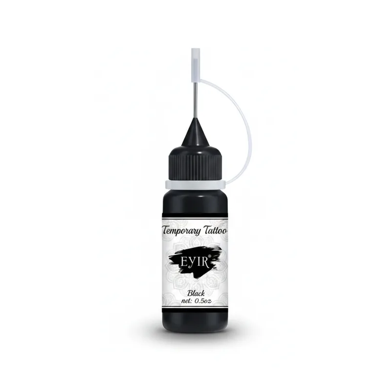 Хна для тимчасового тату EYIR Temporary Tattoo 15 мл Чорний (3071741672)