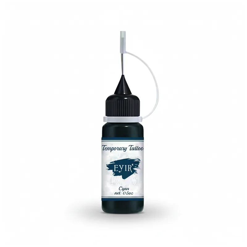 Хна для тимчасового тату EYIR Temporary Tattoo 15 мл Блакитно-бірюзовий (3071766576)