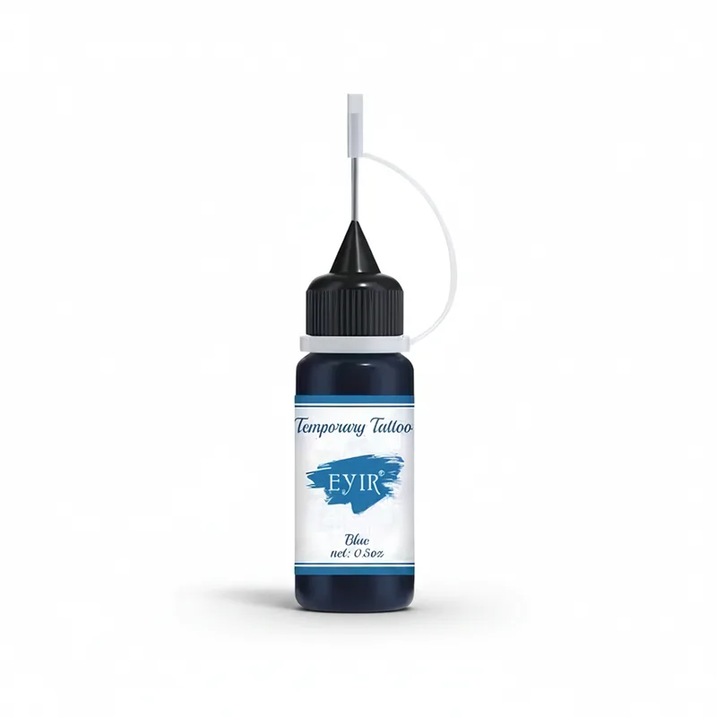 Хна для тимчасового тату EYIR Temporary Tattoo 15 мл Блакитний (3071783502)
