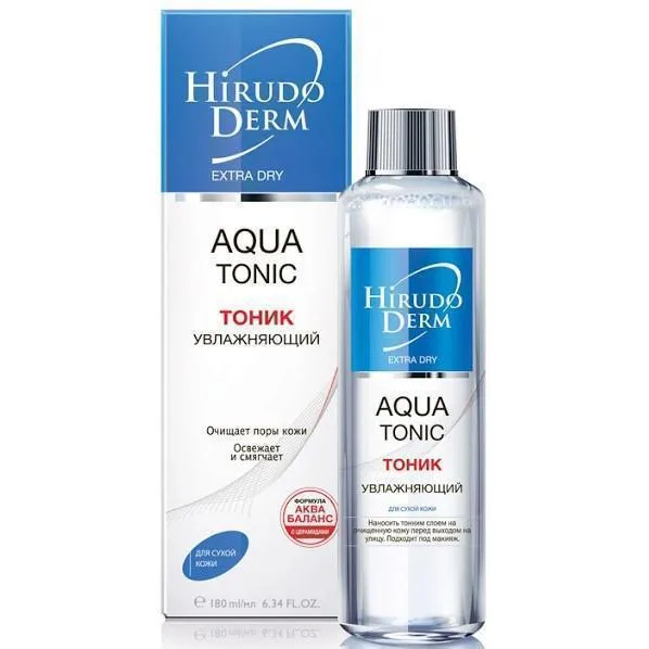 Тонік Hirudo Derm Extra-Dry зволожуючийдля сухої та нормальної шкіри 180 мл