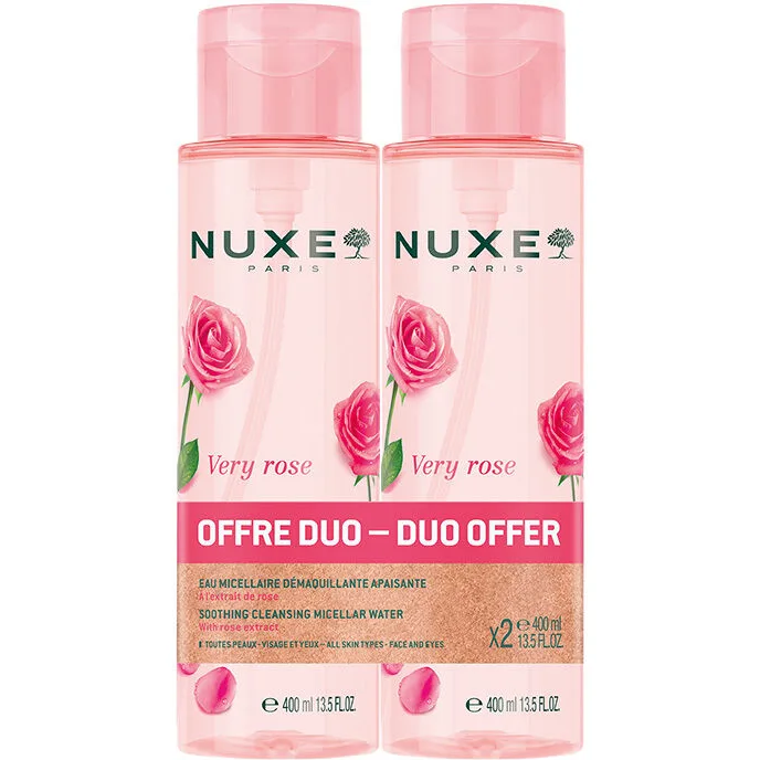 Набір Nuxe (Нюкс) Duo Very rose Вода міцелярна 2х400 мл