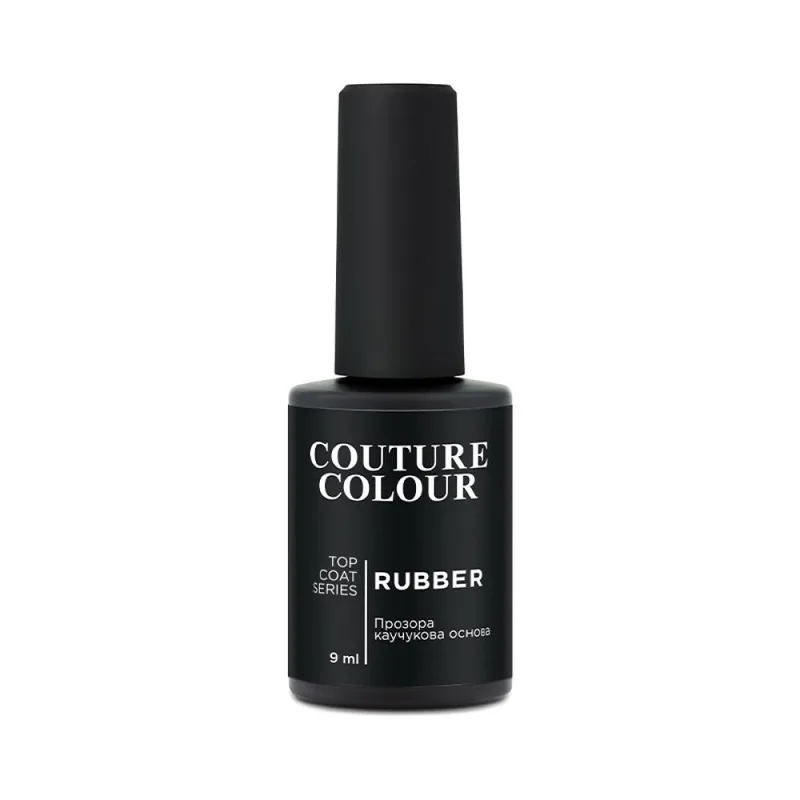 Топ каучуковий для гель-лаку Couture Colour Rubber Top Coat 9 мл (800897822484)