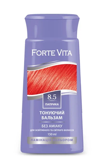 Бальзам для волосся тонуючий Forte Vita відтінок 8.5 Паприка 150 мл