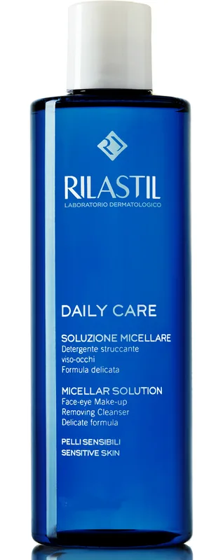 Вода міцелярна Rilastil (Ріластіл) Daily Care очищуюча для обличчя та очей 400 мл