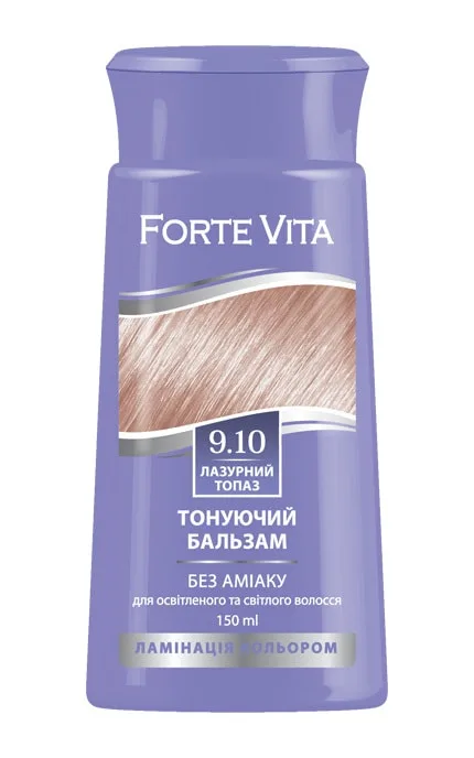 Бальзам для волосся тонуючий Forte Vita відтінок 9.10 Лазурний Топаз 150 мл