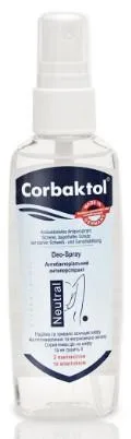 Антиперспірант Corbaktol Neutral Deo антибактеріальний спрей 80 мл