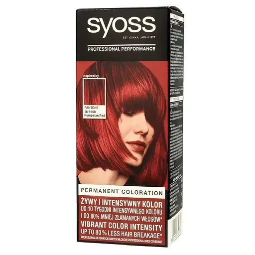 Фарба для волосся Syoss 5-72 червоне полум'я 115 мл