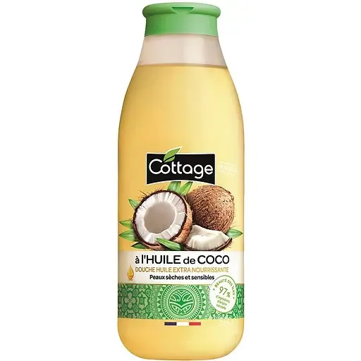 Олія для душу Cottage Coconut Oil живильна 560 мл
