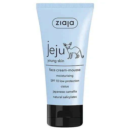 Крем-мус для обличчя Ziaja Jeju Mousse SPF10, 50 мл (15612)