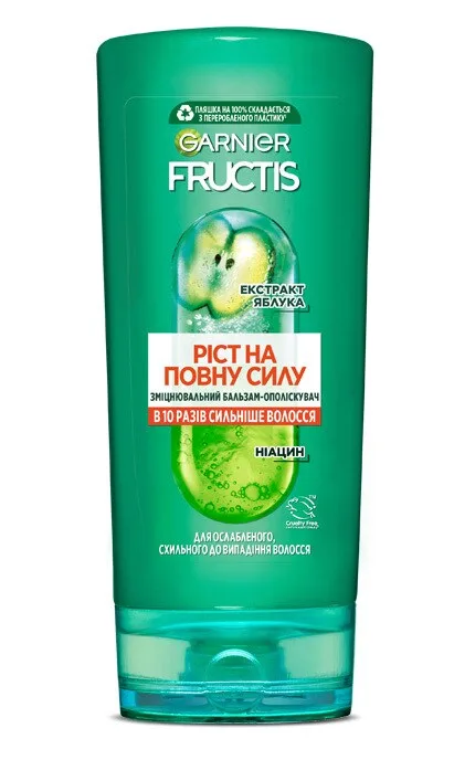 Бальзам-ополіскувач для волосся Garnier Fructis Ріст на повну силу зміцнюючий 200 мл