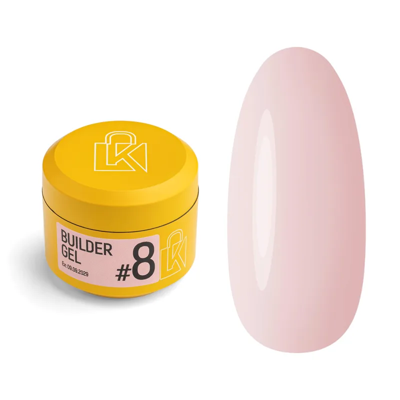 Гель для нарощування Kupiuviti Builder Gel №08 30 мл