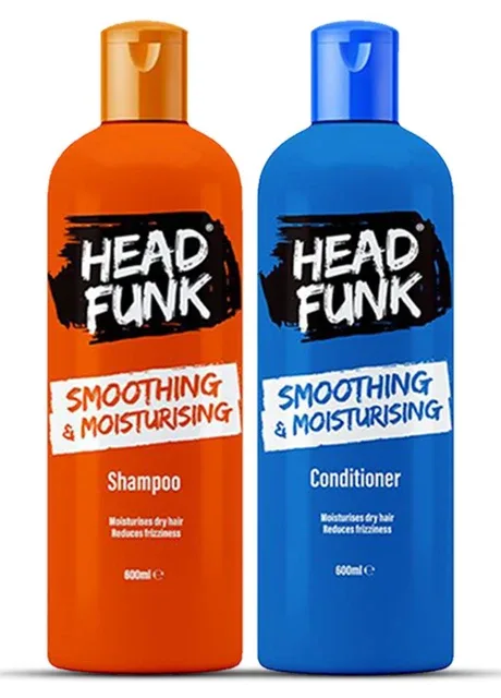 Набір для розгладження та зволоження волосся Smoothing & Moisturising 600мл + 600мл Head Funk (335056515)