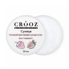 Холодний крем-парафін Crooz для рук та ніг Суниця 50 мл