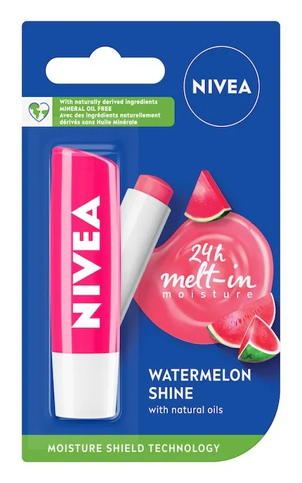 Бальзам-догляд для губ Nivea Watermelon Shine 4,8 г