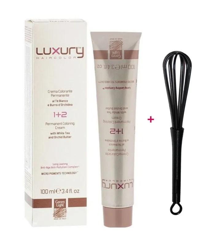 Luxury Hair Color Грін Лайт Лакшері Хеа Колор - Крем-фарба для волосся, 100 мл