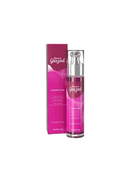 Краплі флюїд для блиску волосся з ефектом глазурування Sheсare Glazed Fluid 50 мл Inebrya (324624512)
