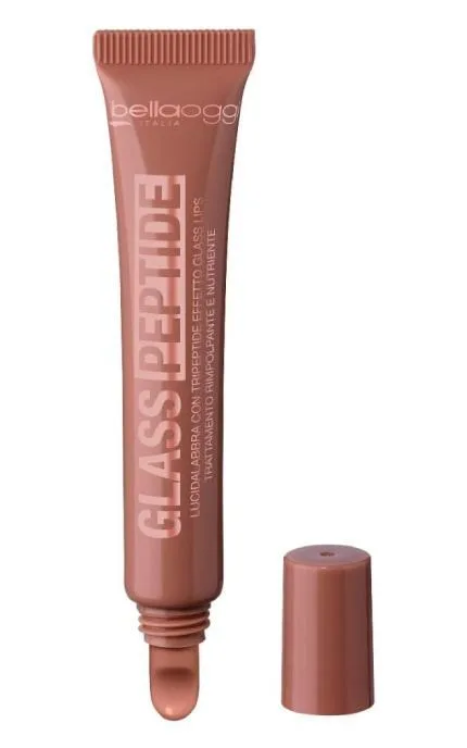 Блиск для губ Bellaoggi Glass Peptide 107 MILK & COFFEE 10 мл