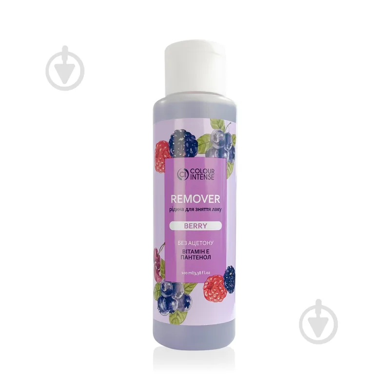 Рідина для зняття лаку Colour Intense Remover Berry 100 мл
