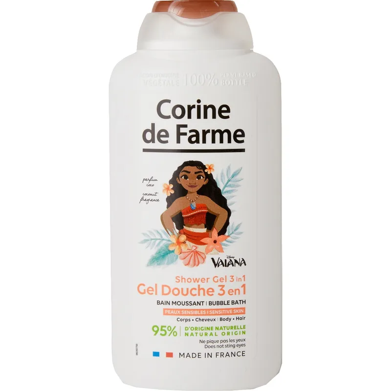 Гель для душу Corine De Farme (Корін Де Фарм) 3 в 1 Disney Моана 500 мл