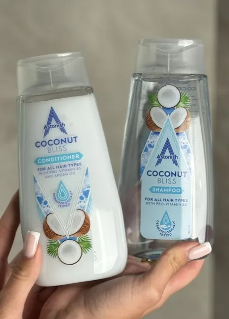 Набір для догляду за волоссям Coconut Bliss 400мл + 375мл Astonish (298073638)