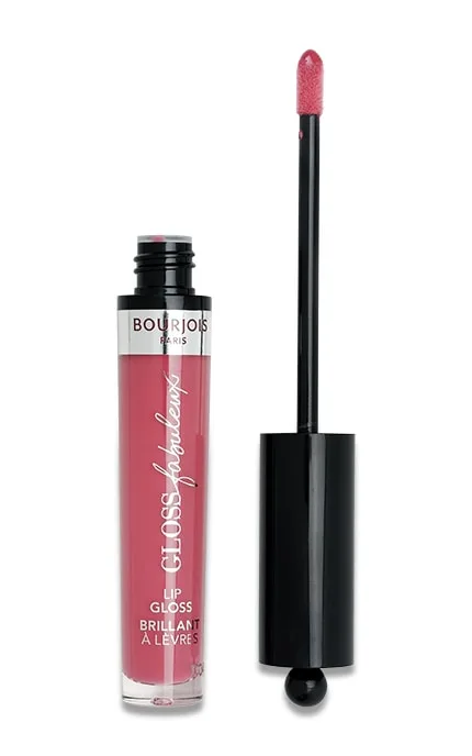 Блиск для губ Bourjois Gloss Fabuleux з ефектом бальзаму тон 07 Standing Rose`vation 35 мл