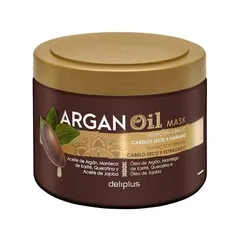 Маска Deliplus Argan Oil з аргановою олією і кератином для живлення сухого волосся 400 мл