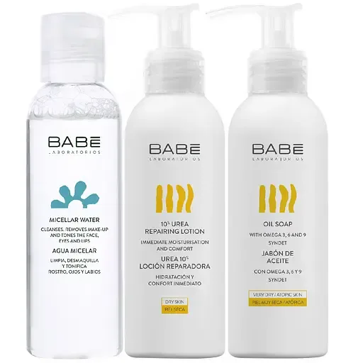 Дитячий косметичний набір Babe Laboratorios Очищення та зволоження (4620002182892)
