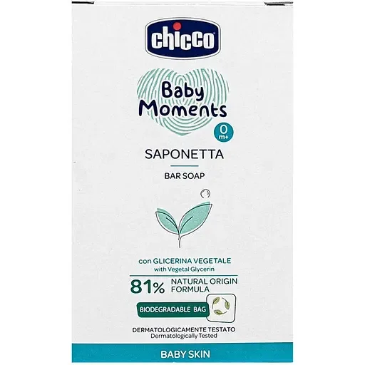 Дитяче мило Chicco Baby Moments М'яка піна, 100 г