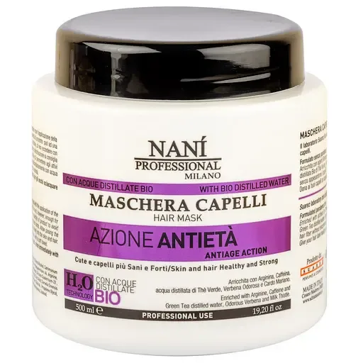 Маска для волосся Nani Professional Anti-Age, відновлююча, 500 мл (NPMAE500)