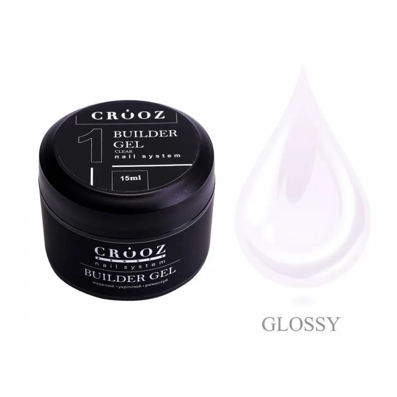 Гель для нарощування Crooz Builder Gel Clear