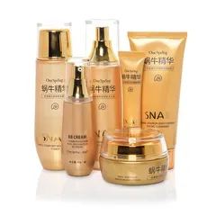 Подарунковий набір по догляду за обличчям BIOAQUA Snail Repair&Brightening з муцином равлики підтяжка обличчя Оригінал