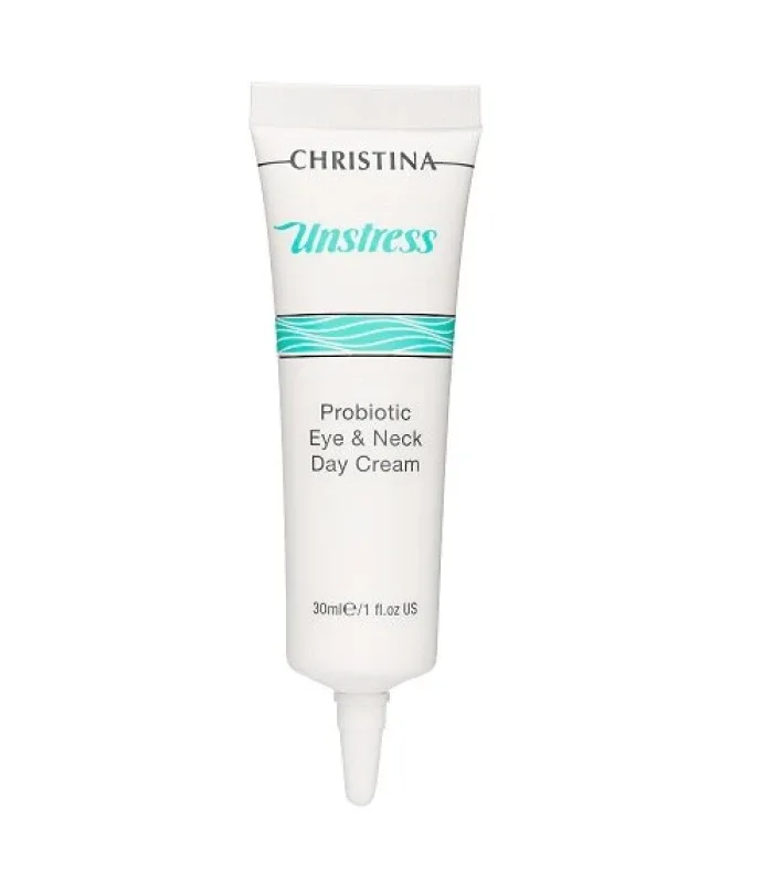 Unstress Probiotic Day cream Eye & Neck Крістіна Анстрес - Денний крем для очей і шиї SPF 8