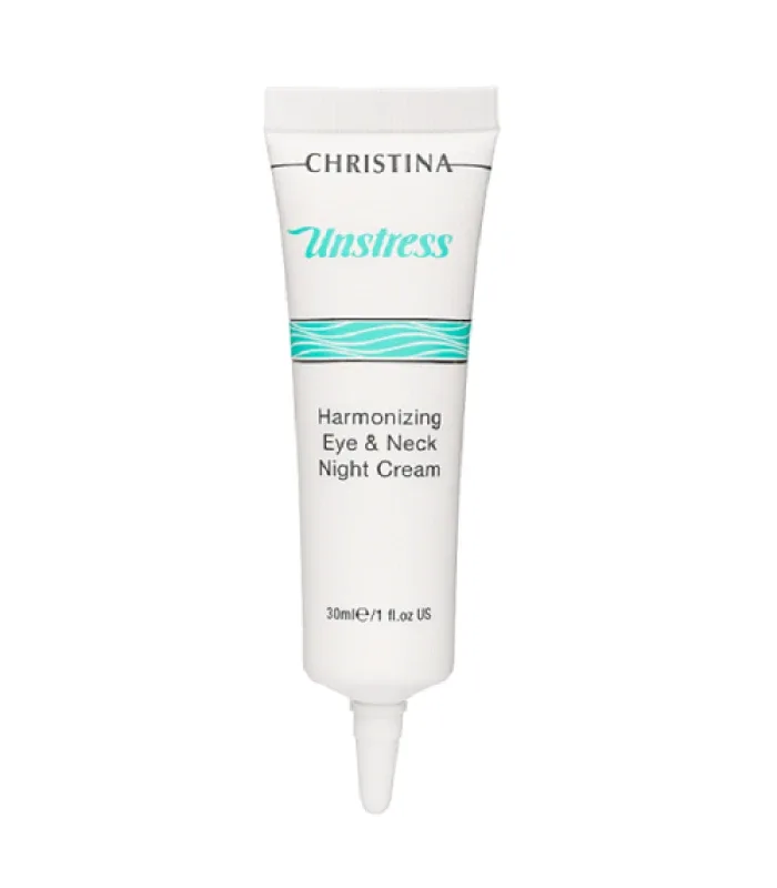 Unstress Harmonizing Night Cream Eye & Neck Крістіна Анстрес - Нічний крем для шкіри навколо очей і шиї